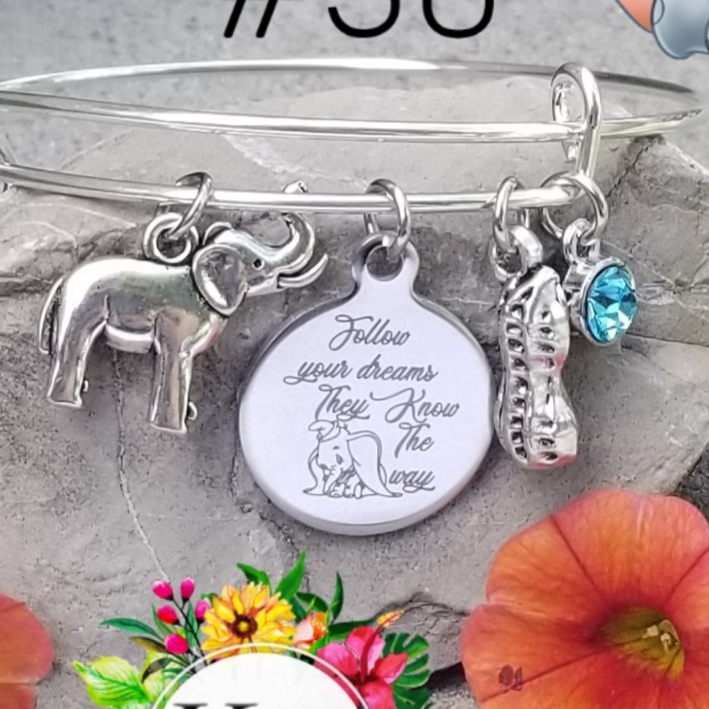 NWT Disney Inspired Dumbo Bracelet
